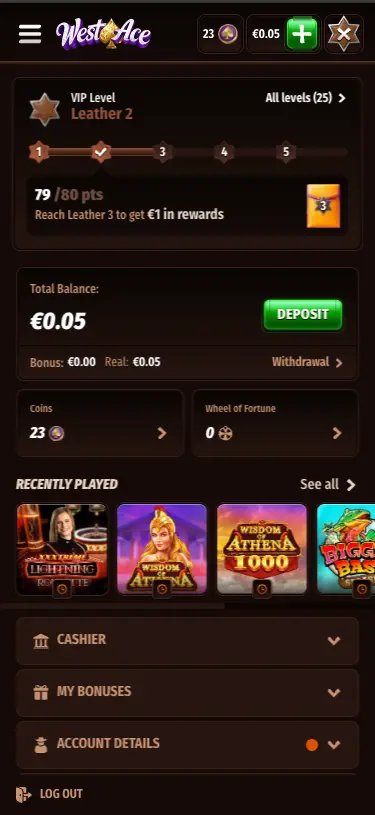 Obtenez le meilleur bonus dès votre première mise, westace casino login